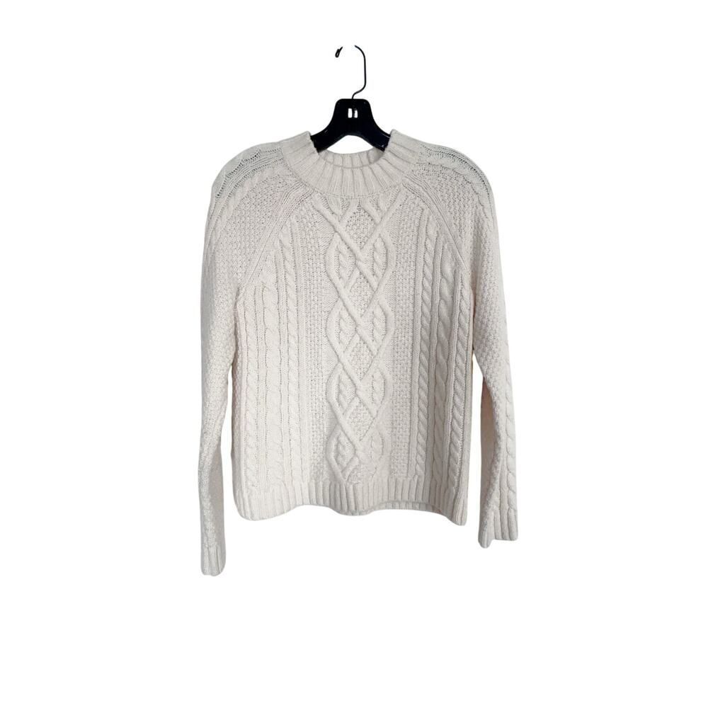 Abercrombie & Fitch Sweater Off White Small